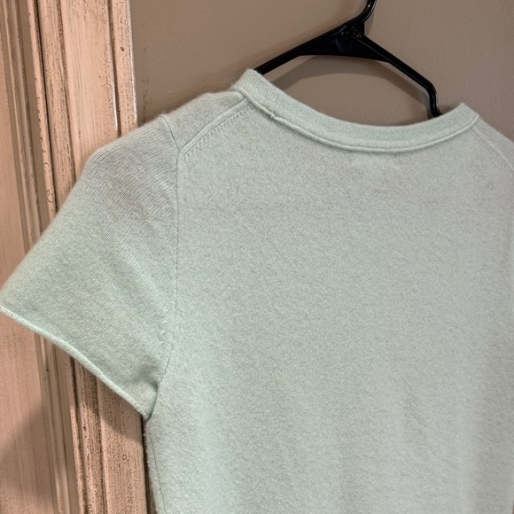 J. Crew light blue Cashmere Knit tee size small - Picture 9 of 9
